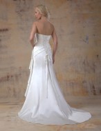 Anita wedding dress back
